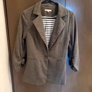 Hawthorn Charcoal Blazer 3/4  Sleeve Small Warm